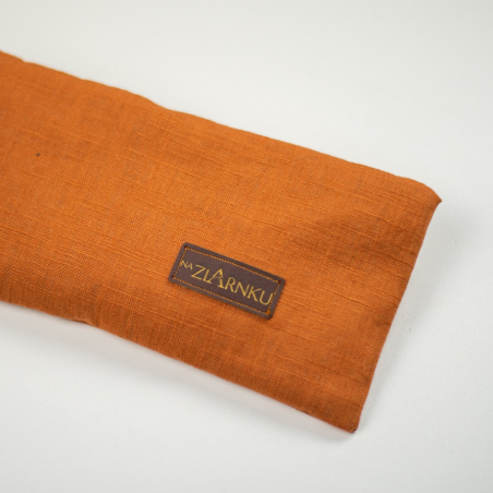 lniany kompres z solą himalajska