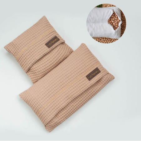 Termofor z pestkami wiśni mały i duży zestaw na ekoprezent