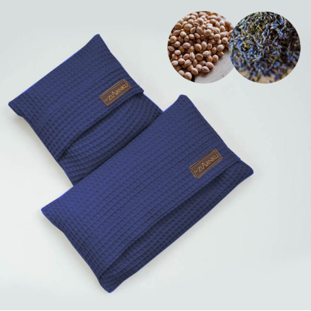 termofor z pestkami wiśni i lawendą dla dużych i małych