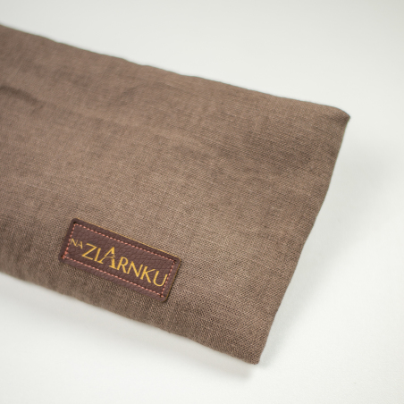 relaksacyjny kompres z siemieniem lnianym