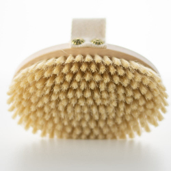 Szczotka do masażu ciała na sucho z miękka szczecina dla początkujących