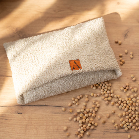 Termofor z pestkami wiśni miękki baranek