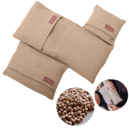 Termofor z pestkami wiśni mały i duży zestaw na ekoprezent